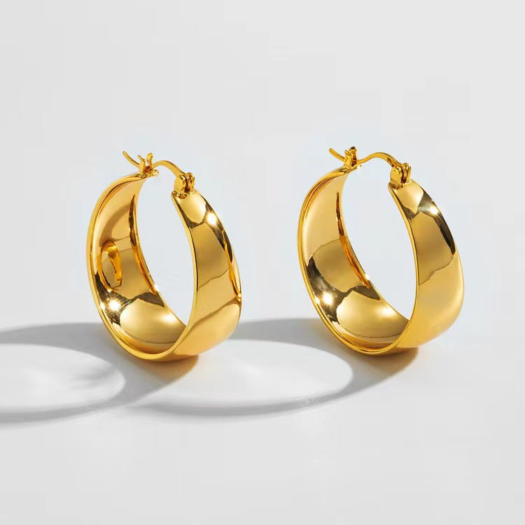 Bold Gold Hoops