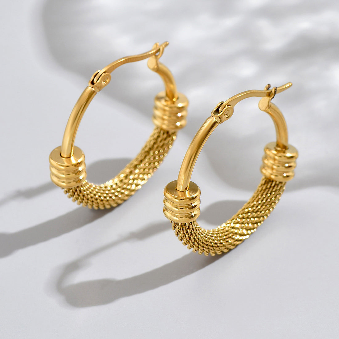 Golden Goddess Hoops