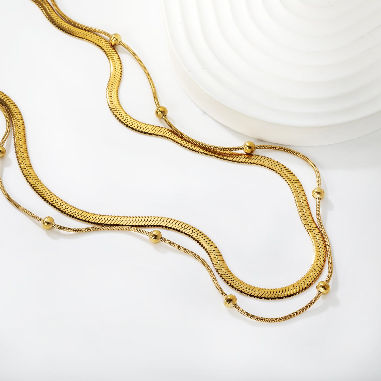 Snakechain Layered Necklace