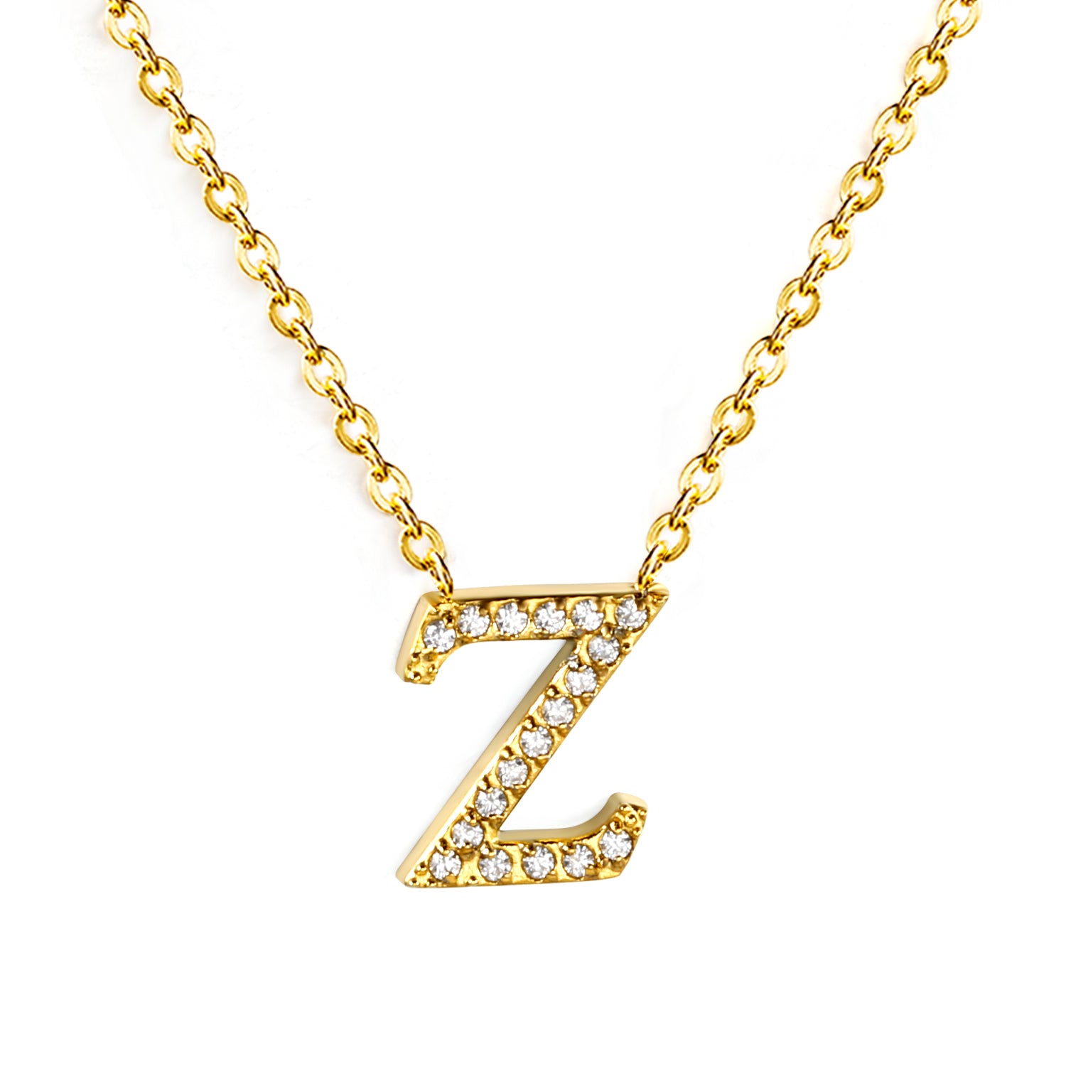 Letter Z Pendant Necklace