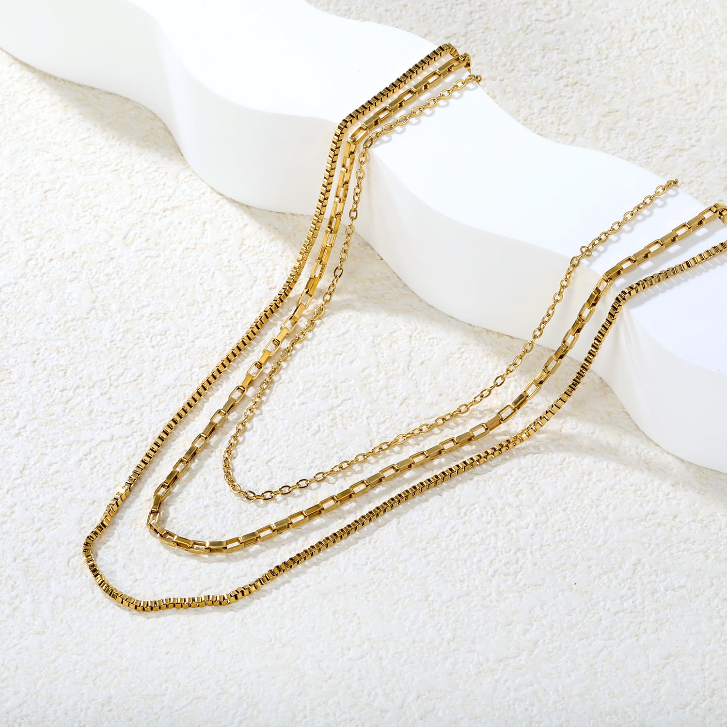 Classic 3 Layered Necklace