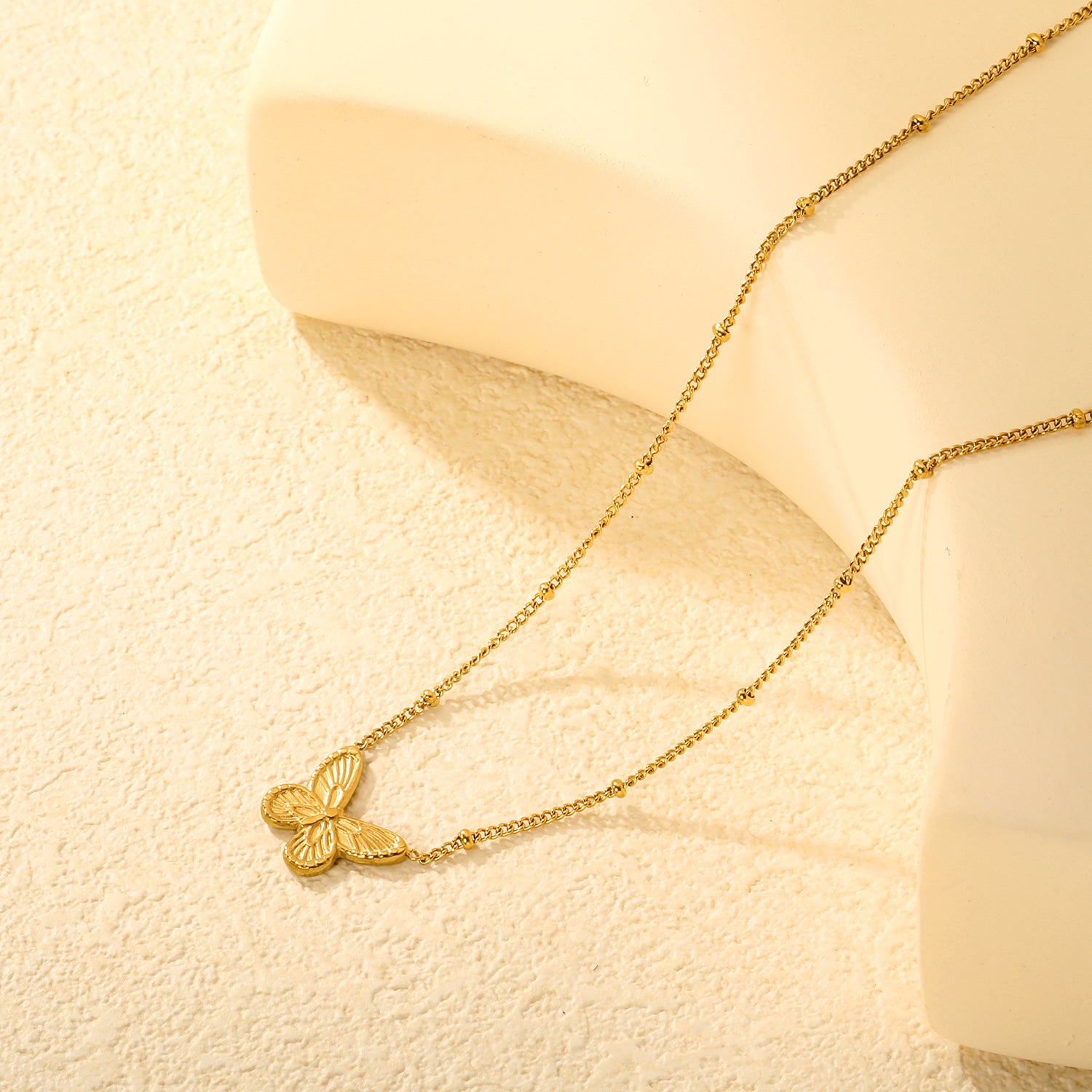 Butterfly Pendant Necklace