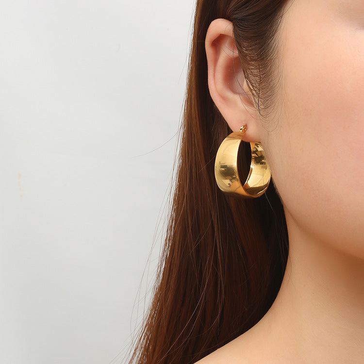 Bold Gold Hoops
