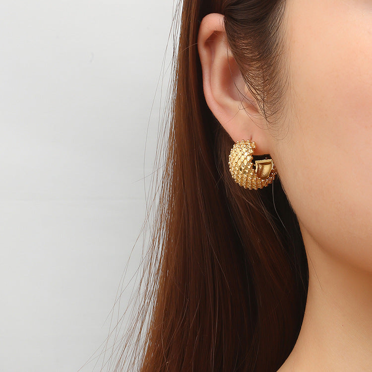Timeless Gold Hoops