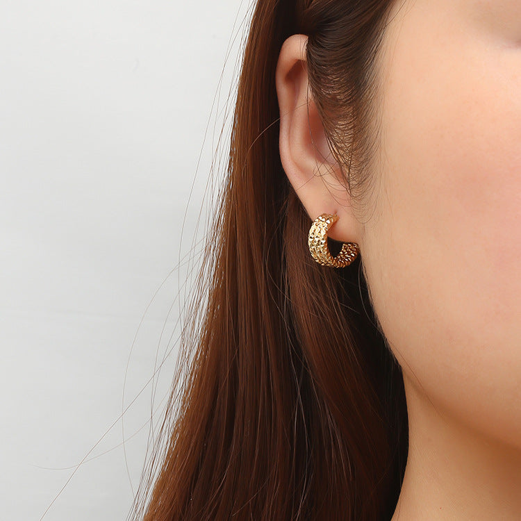Luxe Gold Hoops