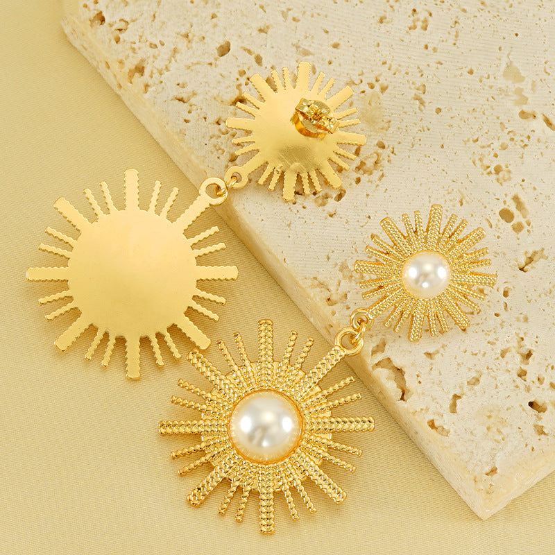 Luminous Pearl Danglers