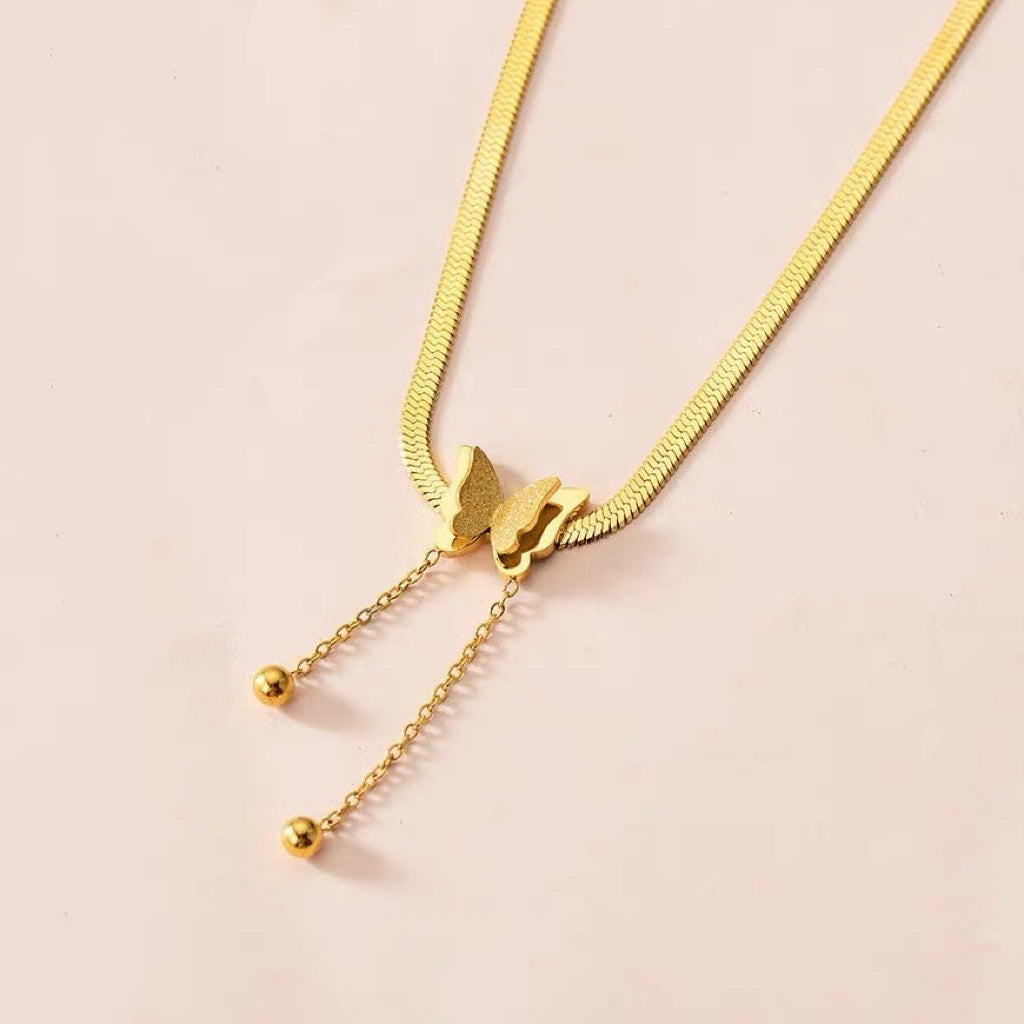 Wings of Gold Necklace