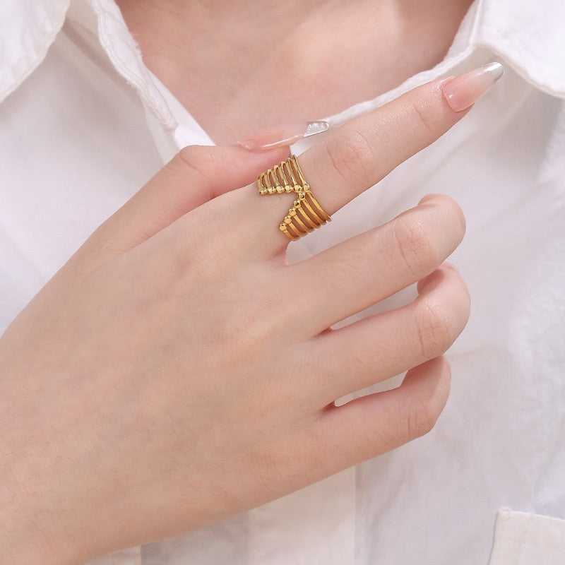 In Vogue Gold Ring