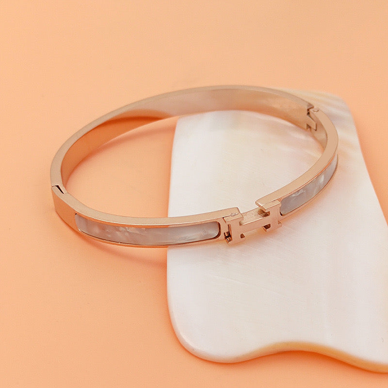 Classic H Bangle Bracelet