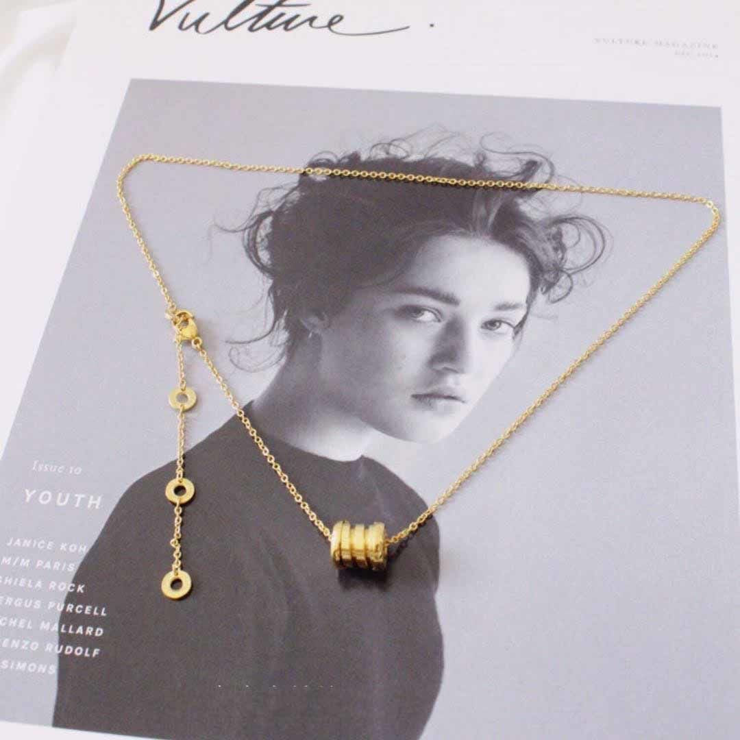 Golden Drumbeat Necklace