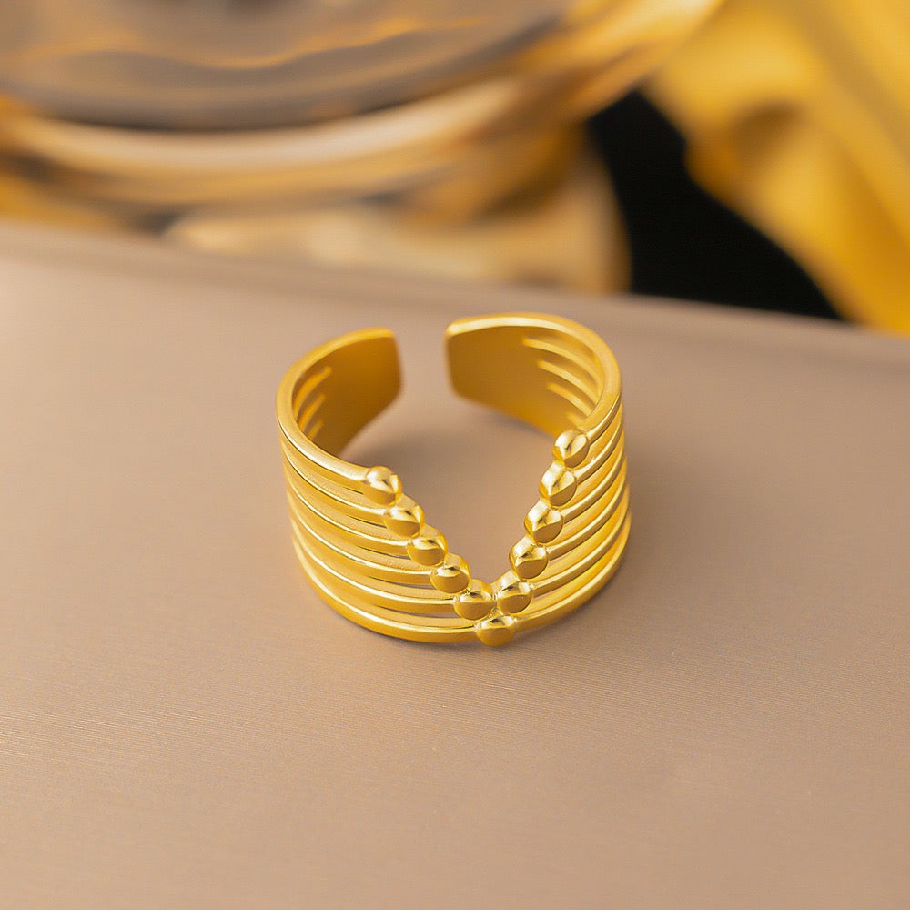 In Vogue Gold Ring
