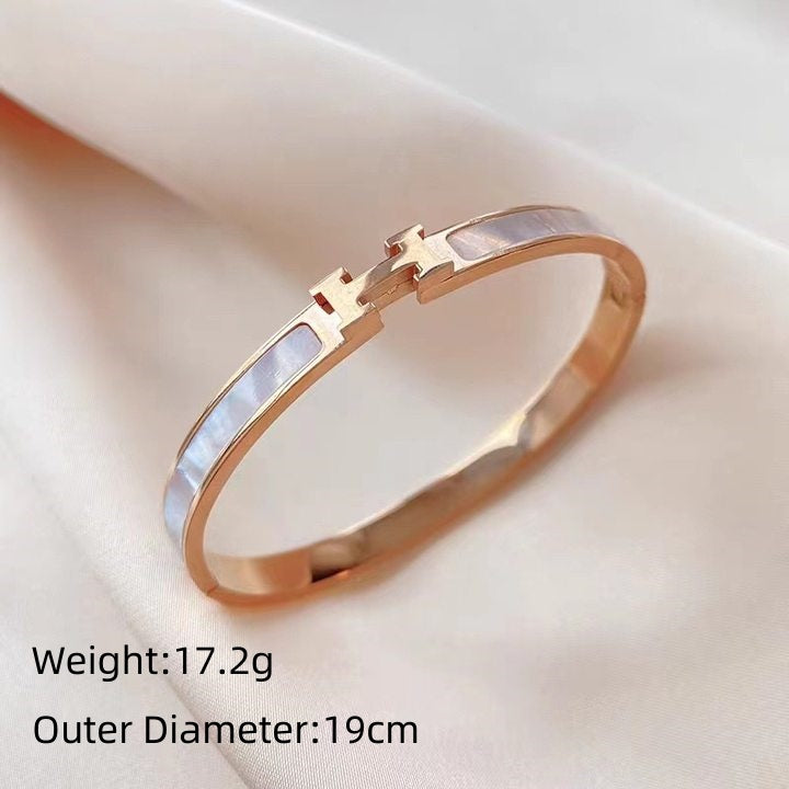 Classic H Bangle Bracelet