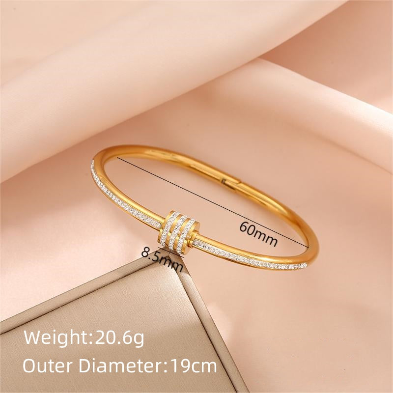 Ring of Elegance Bangle Bracelet