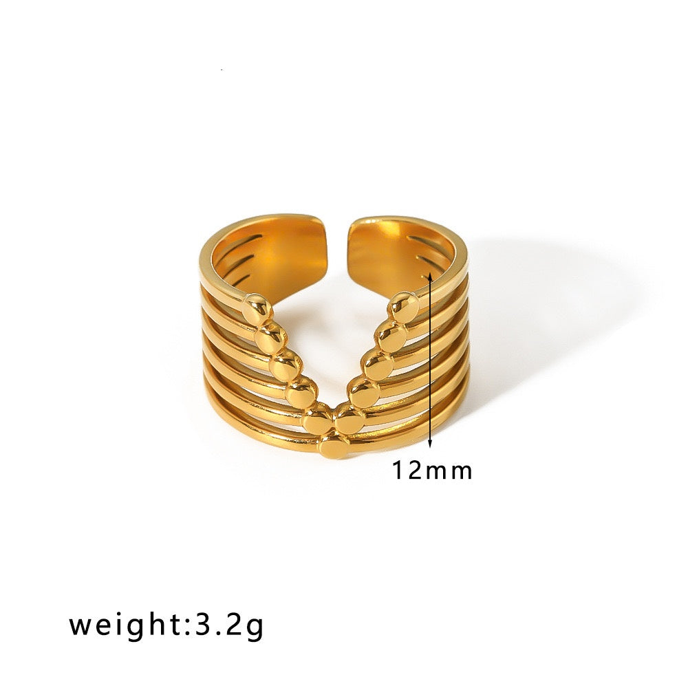 In Vogue Gold Ring