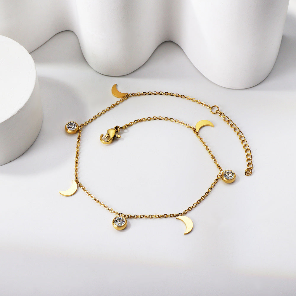 Moon Diamond Loose Bracelet