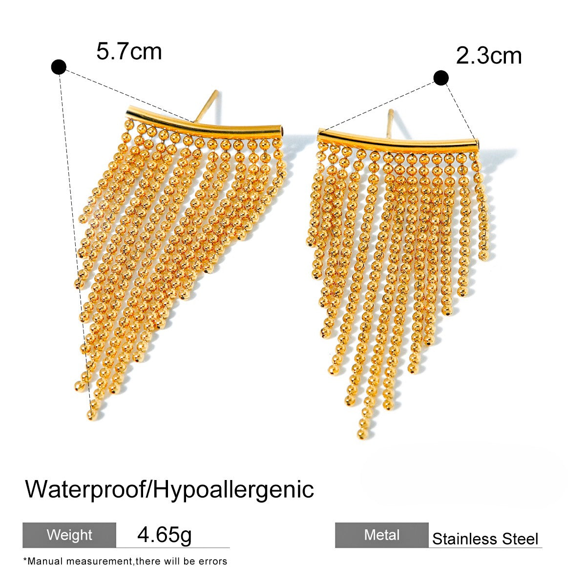 Gold Danglers