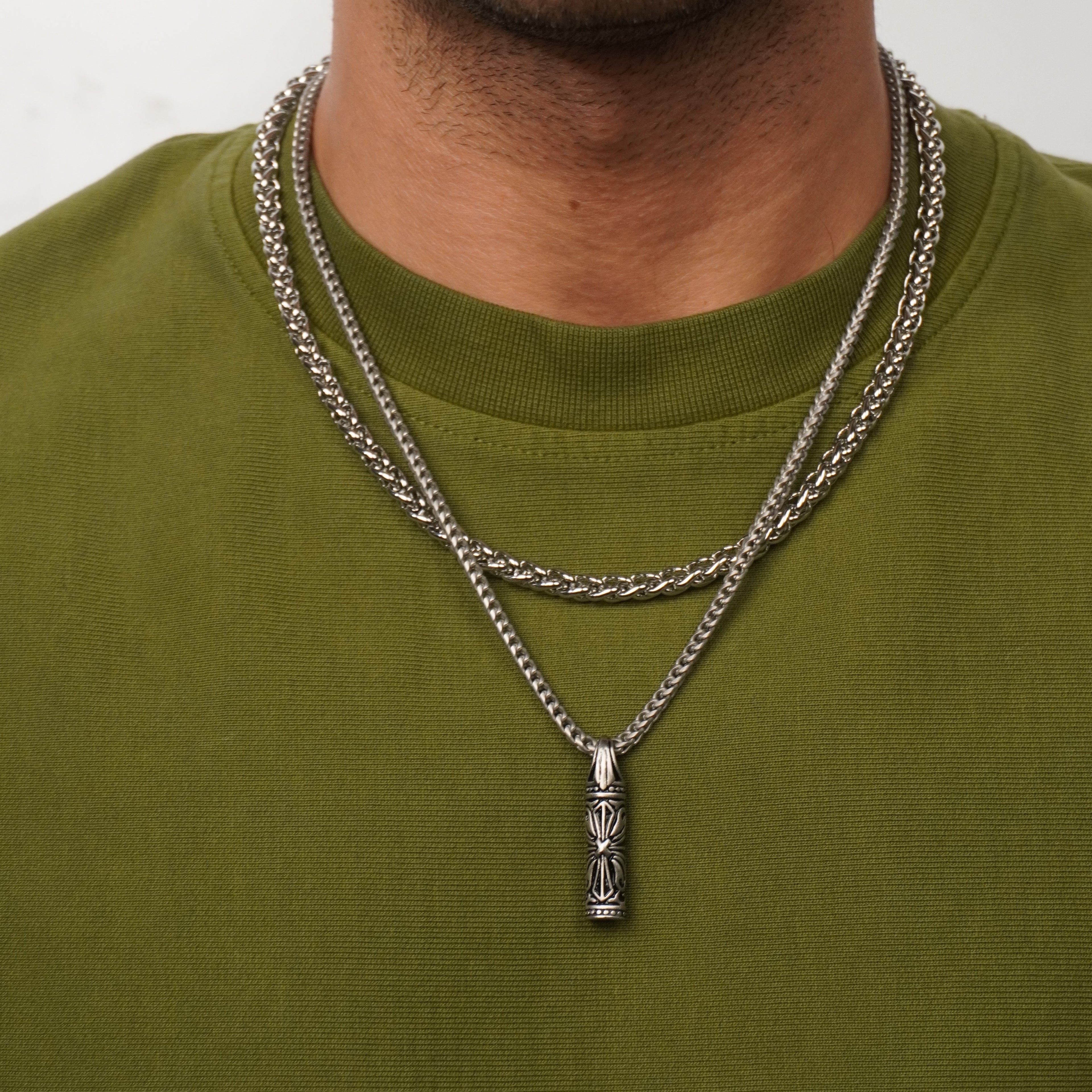 Mens Mystique Capsule Necklace