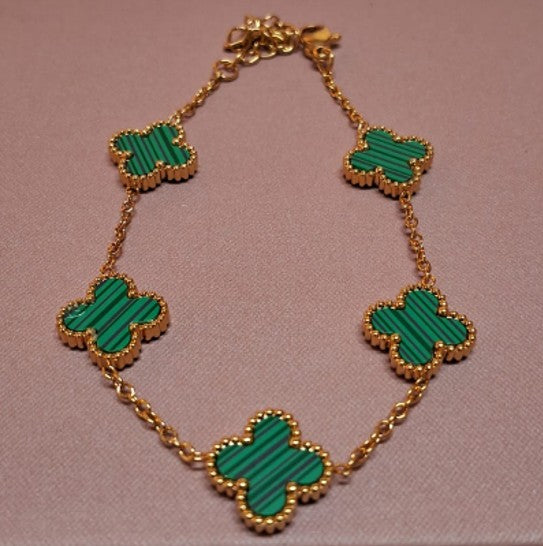 Green Clover Bracelet