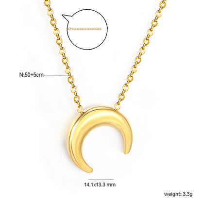 Horseshoe Pendant Necklace