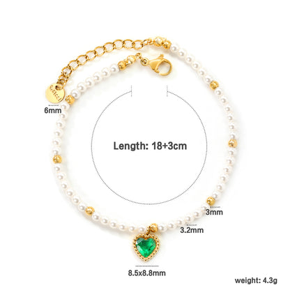 Pearl Green Bracelets