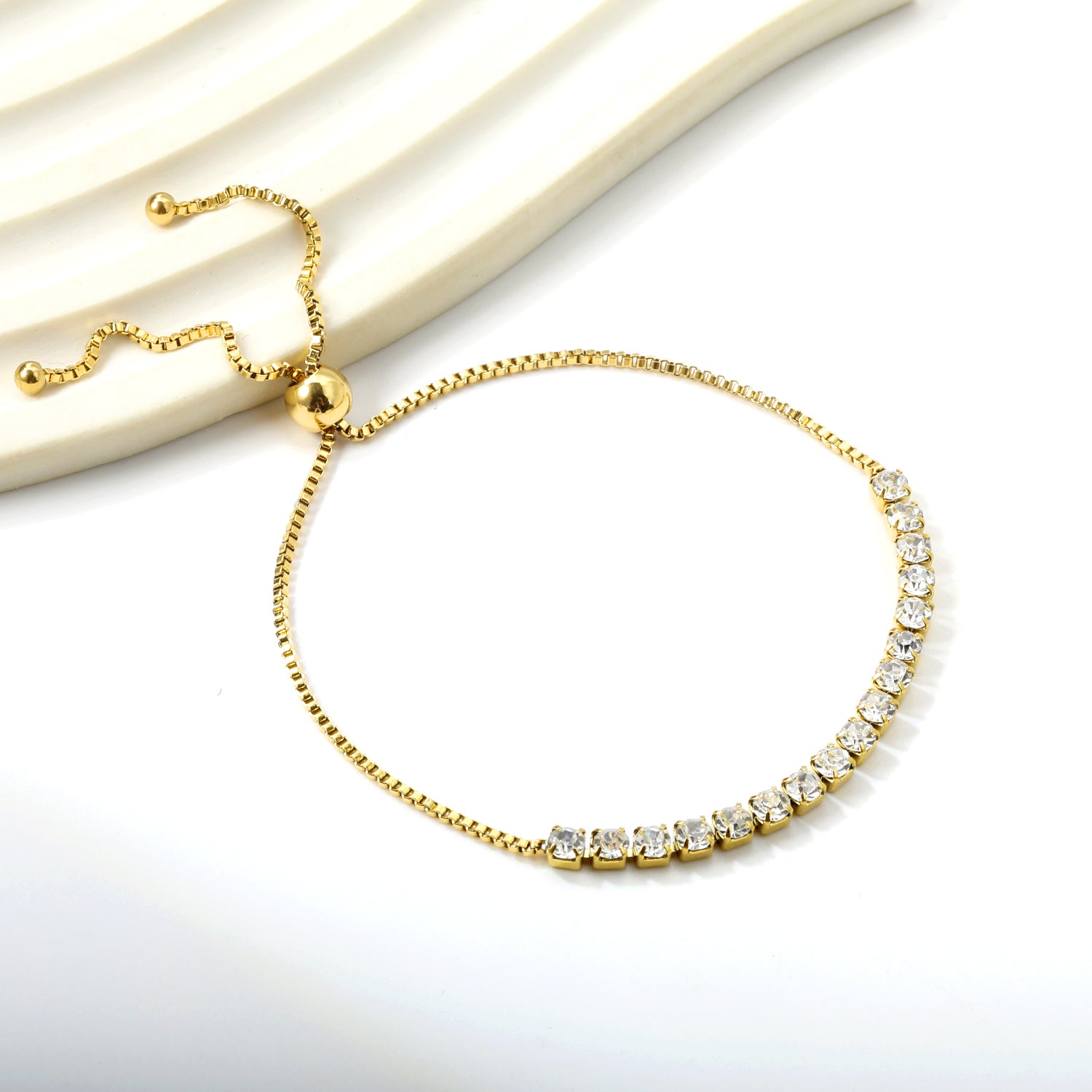 Adjustable Tennis Bracelet