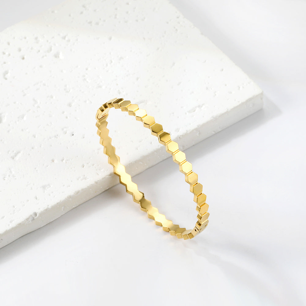 Slim Gold Bangle