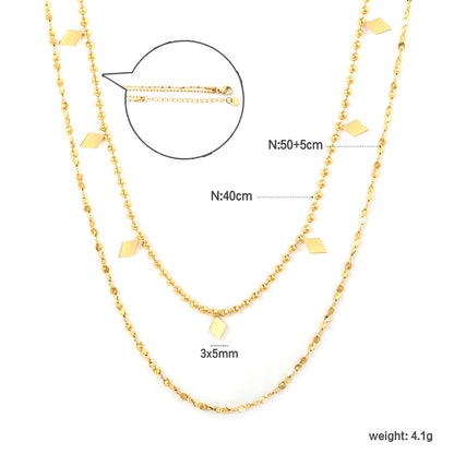 Gold Delicate Layered Necklace