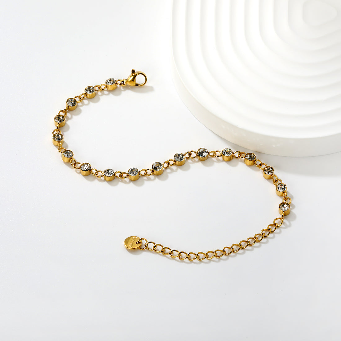 Round Diamond Loose Bracelet