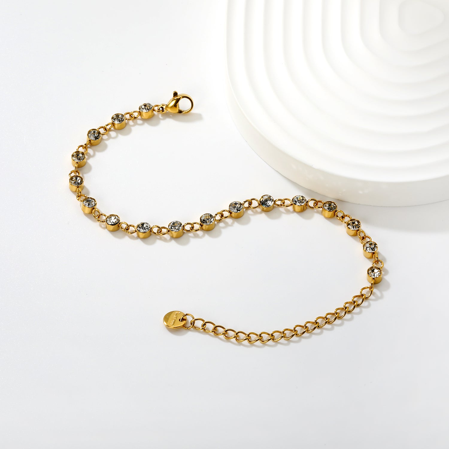 Round Diamond Loose Bracelet