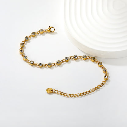 Round Diamond Loose Bracelet