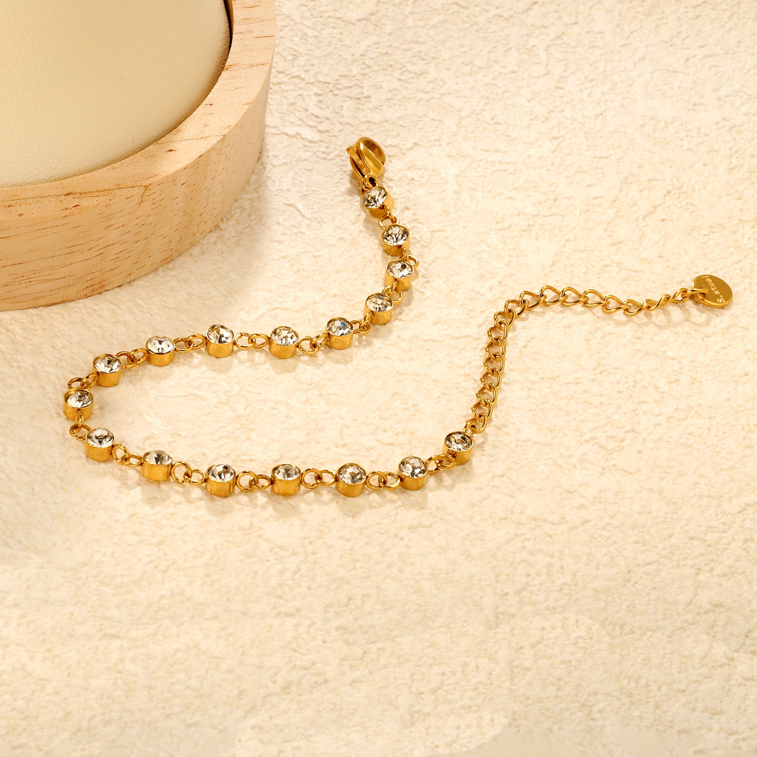 Round Diamond Loose Bracelet