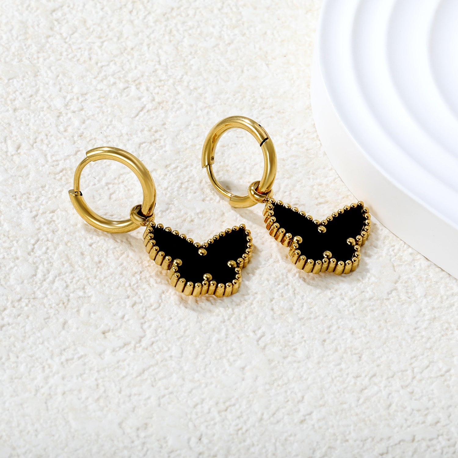 Black Butterfly Danglers