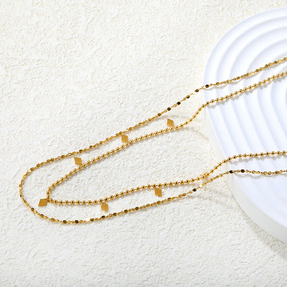 Gold Delicate Layered Necklace