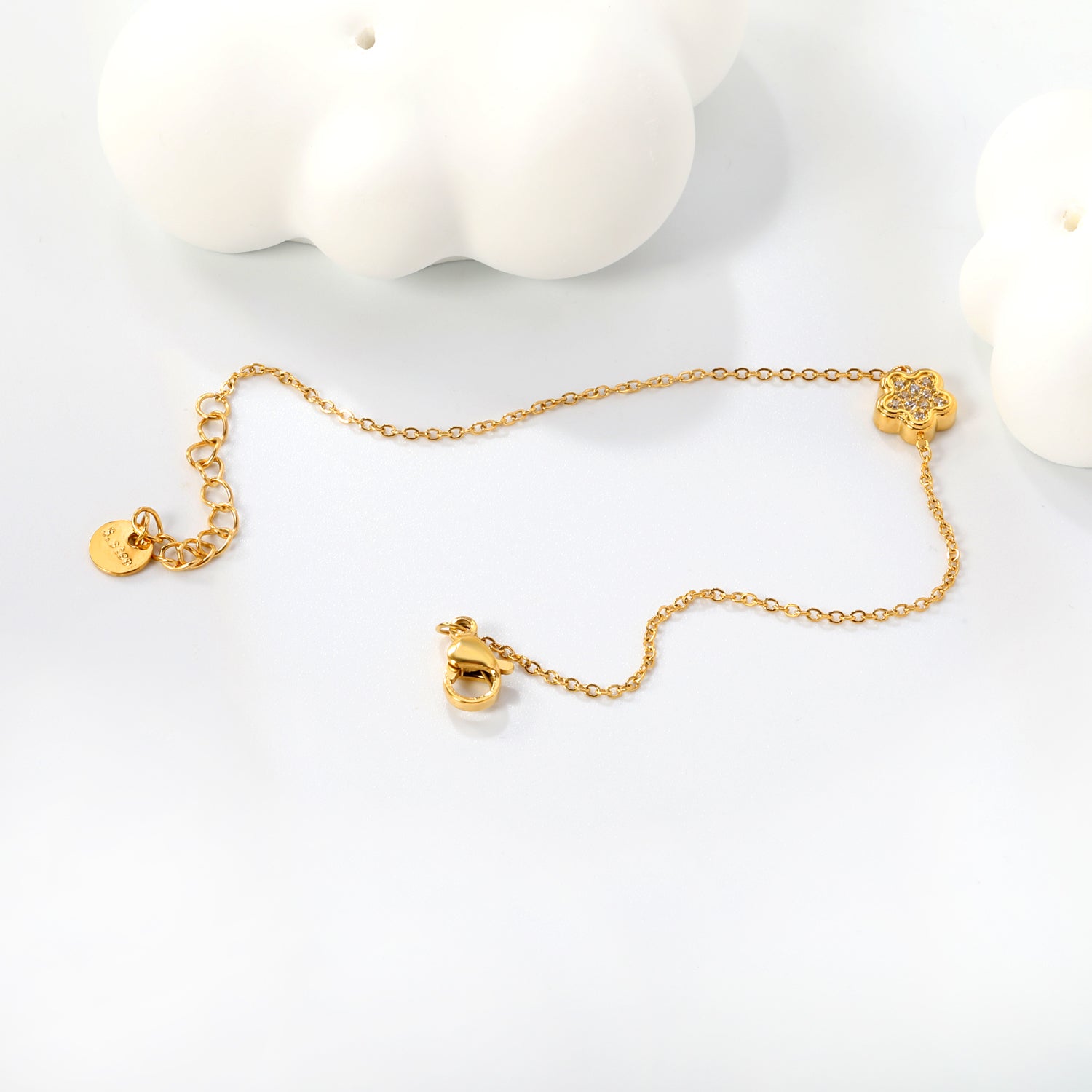 Gold Star Loose Bracelet