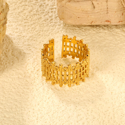 Mesh Gold Ring