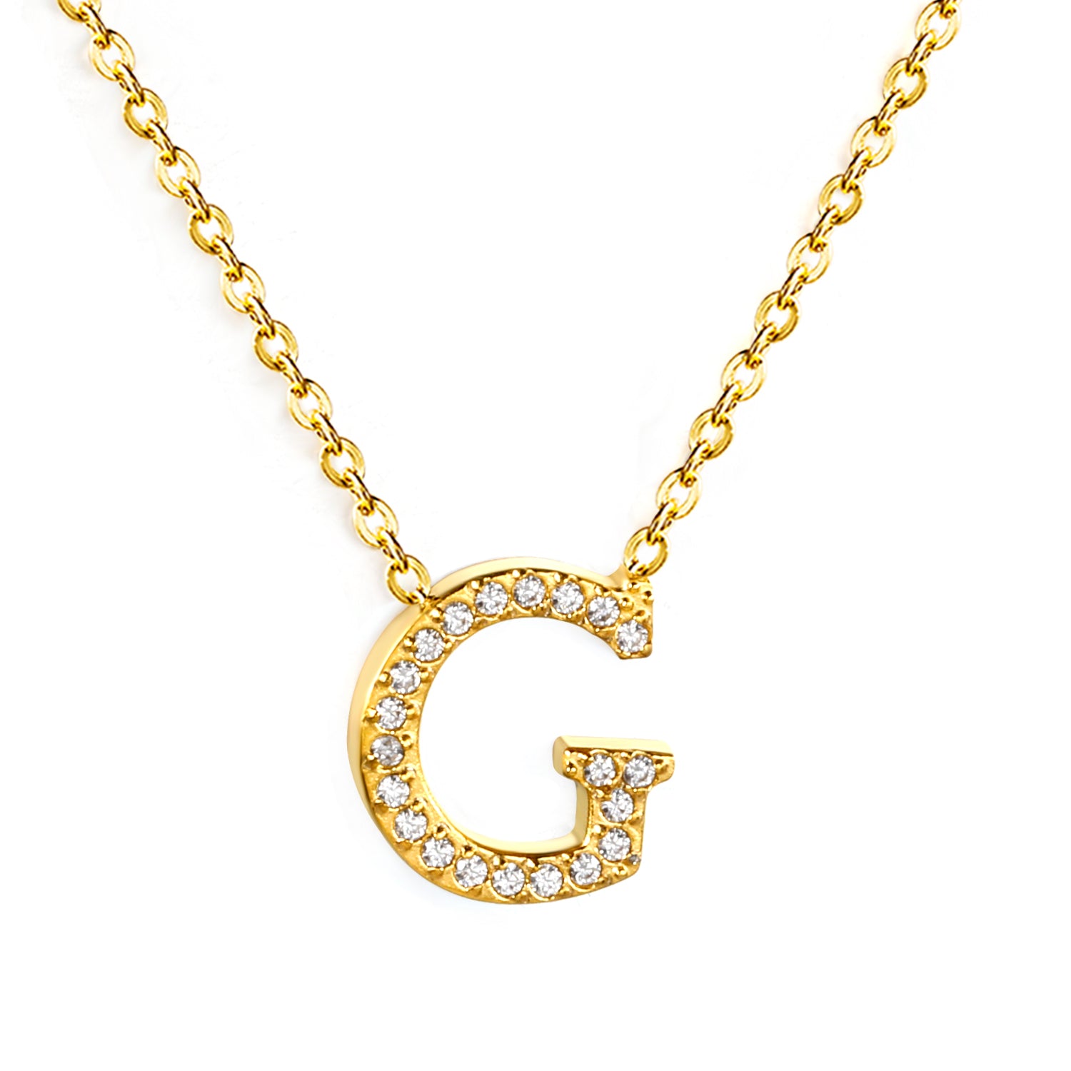 Letter G Pendant Necklace