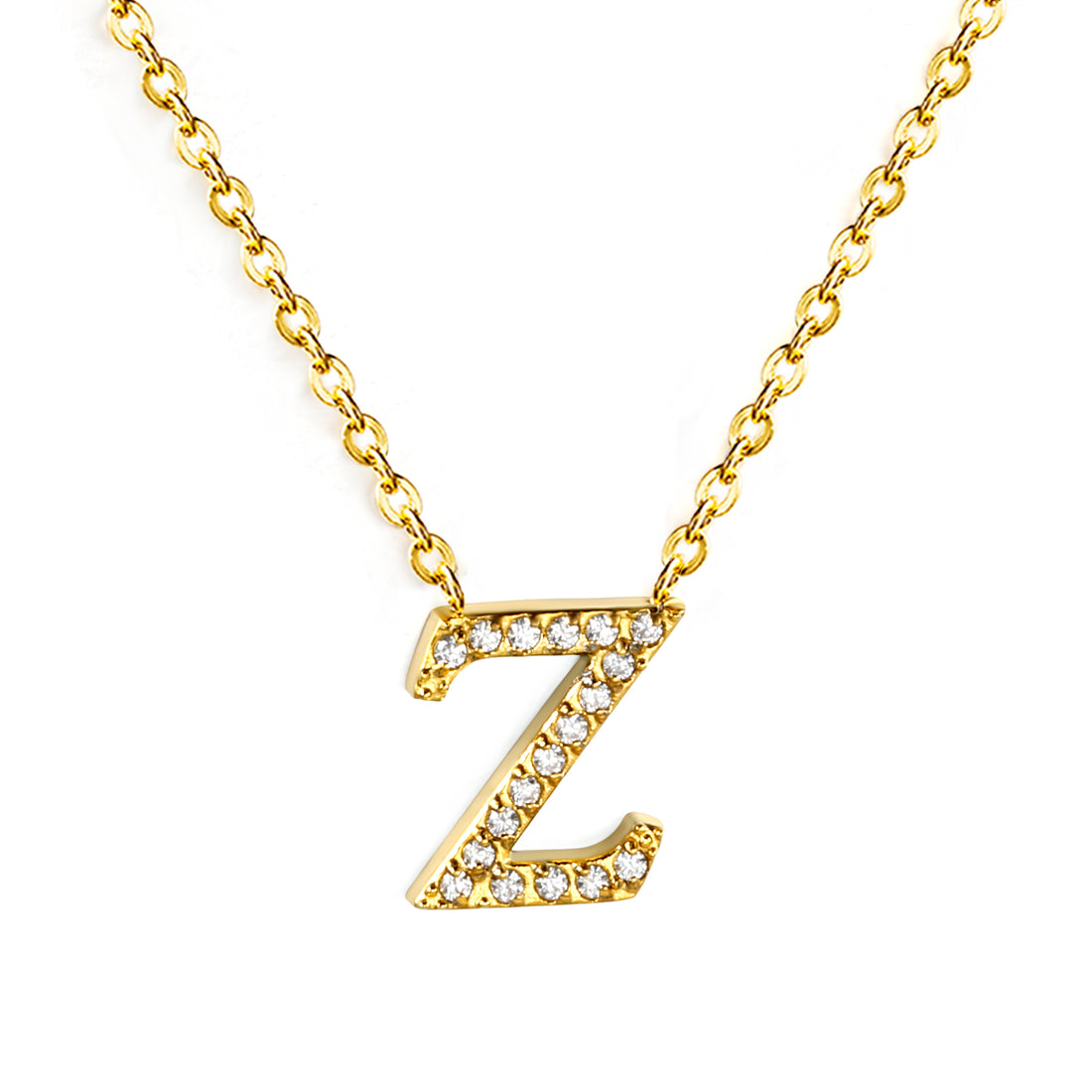 Letter Z Pendant Necklace