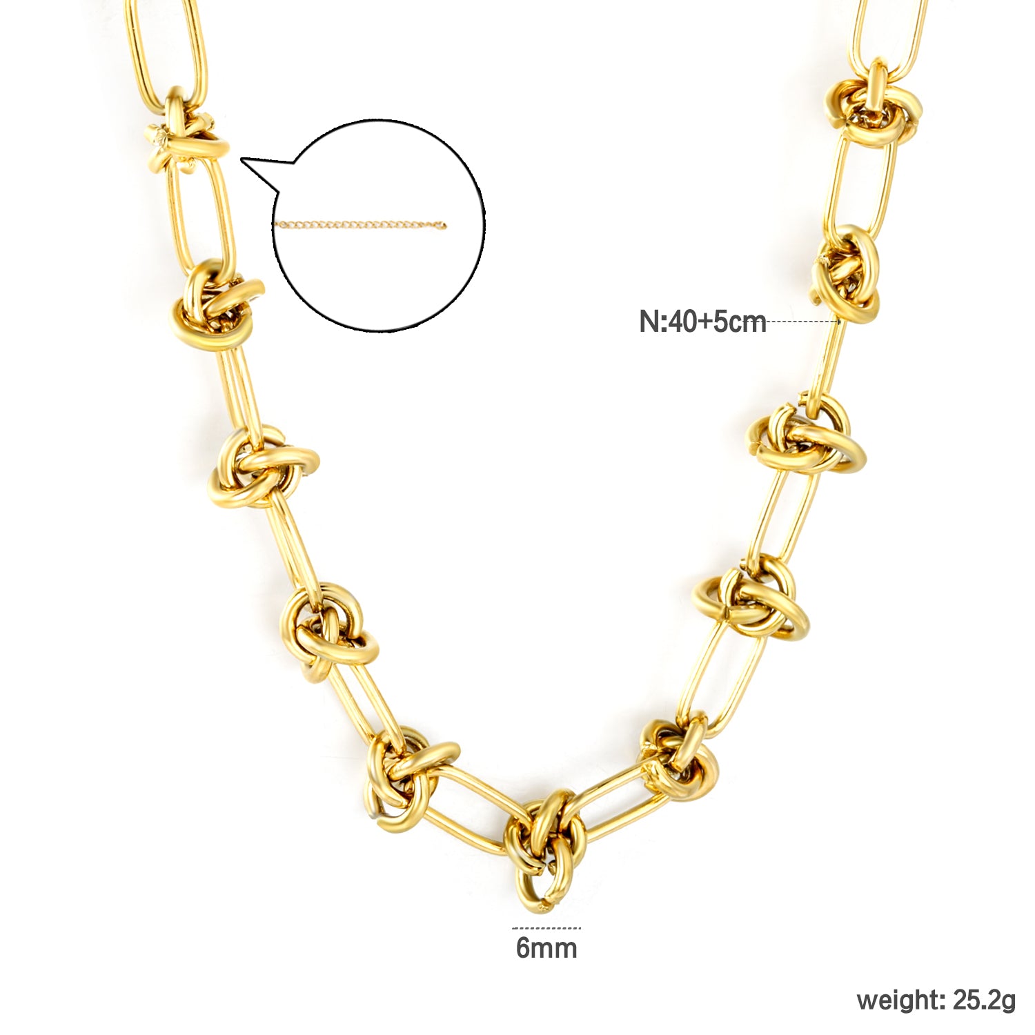 Knot Chain Necklace