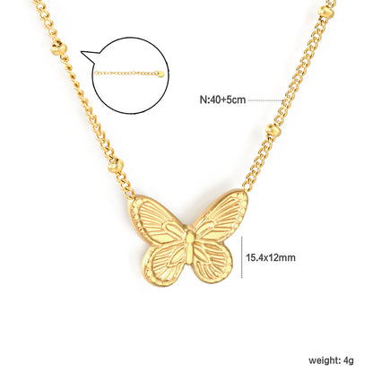 Butterfly Pendant Necklace