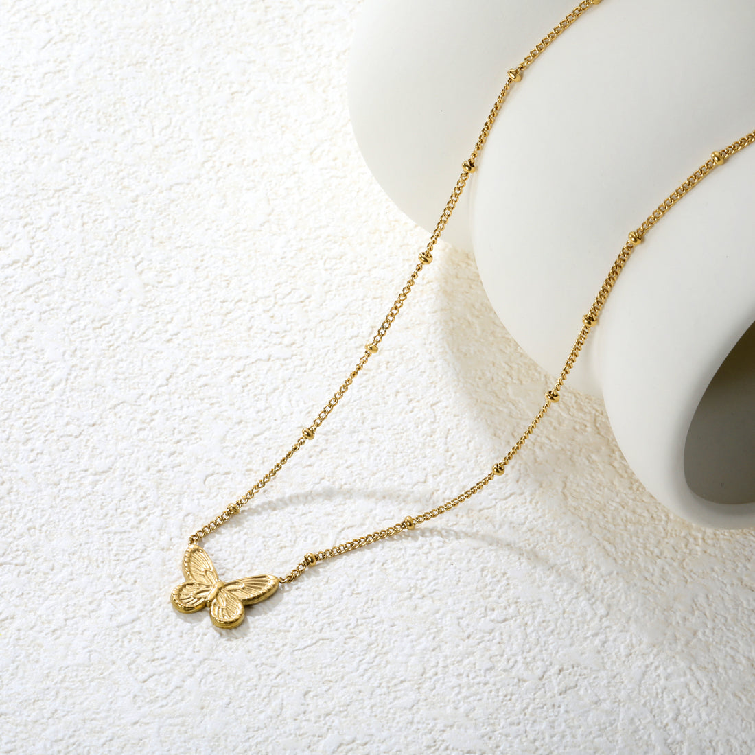 Butterfly Pendant Necklace