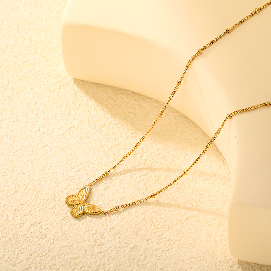 Butterfly Pendant Necklace