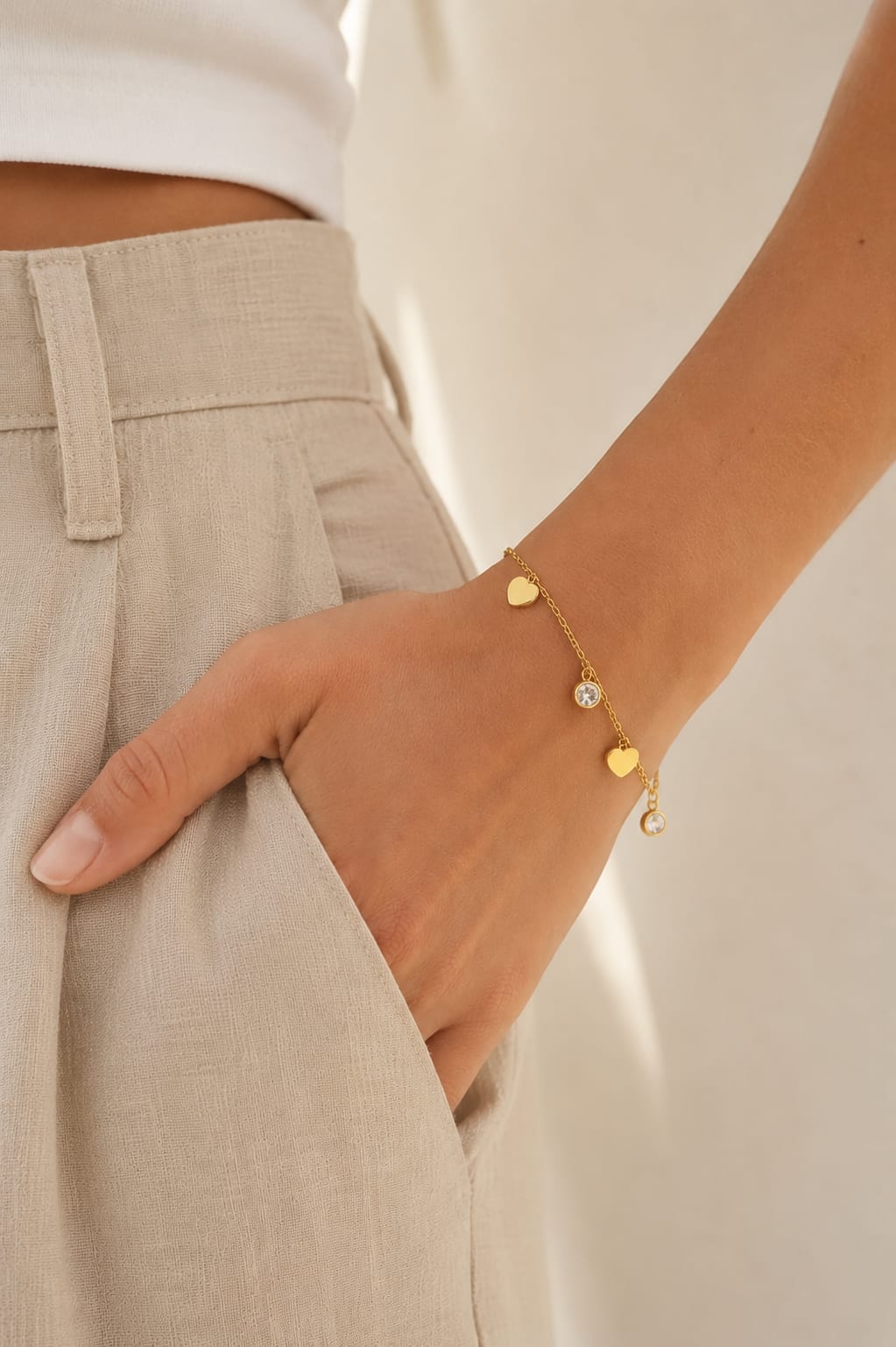 Butterfly Diamond Loose Bracelet