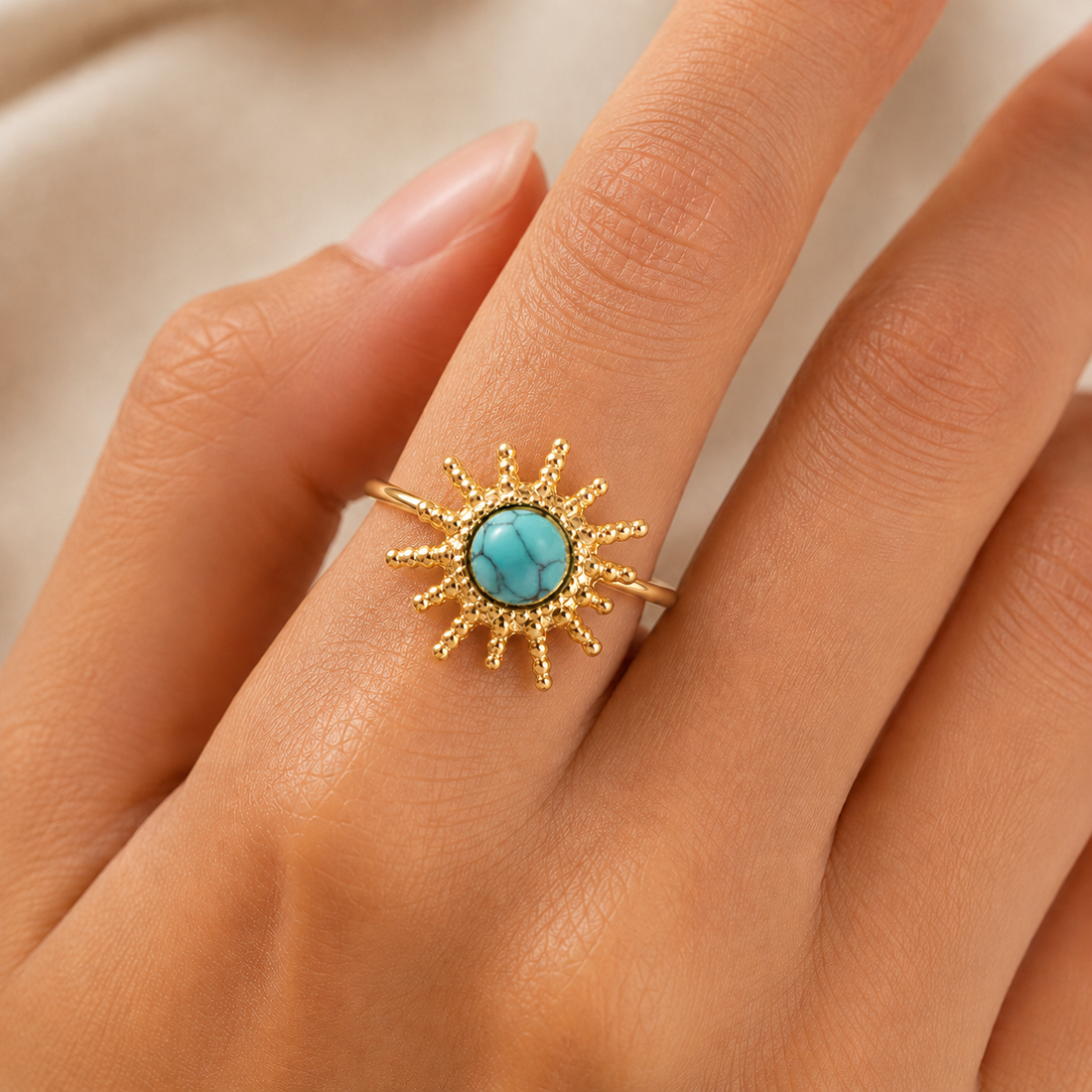 Crown Gold Ring