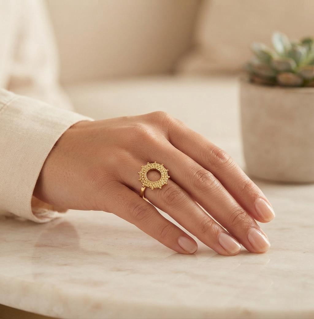 Golden Sun Ring