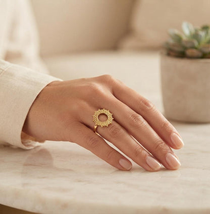 Golden Sun Ring