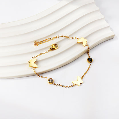 Butterfly Diamond Loose Bracelet