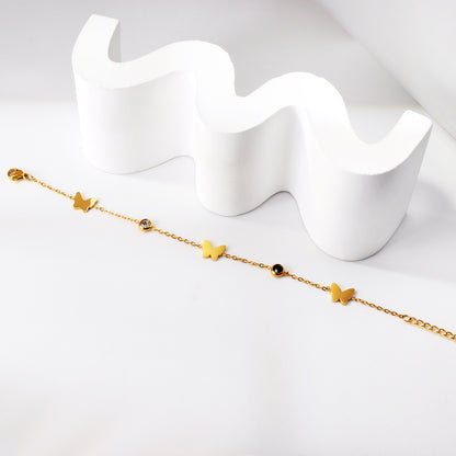 Butterfly Diamond Loose Bracelet