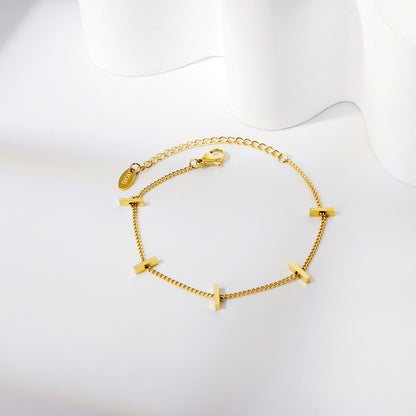 Vertical Stripe Loose Bracelet