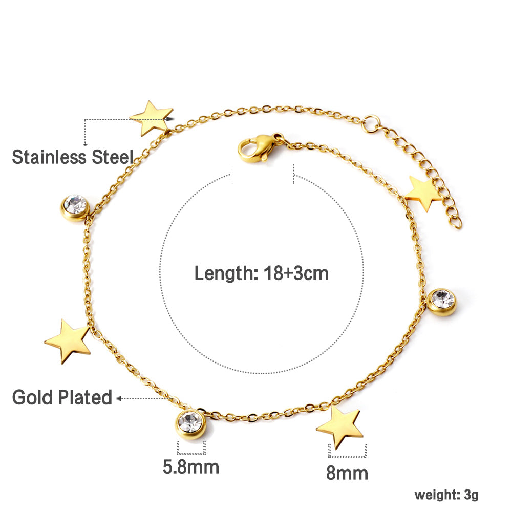 Star Diamond Loose Bracelet