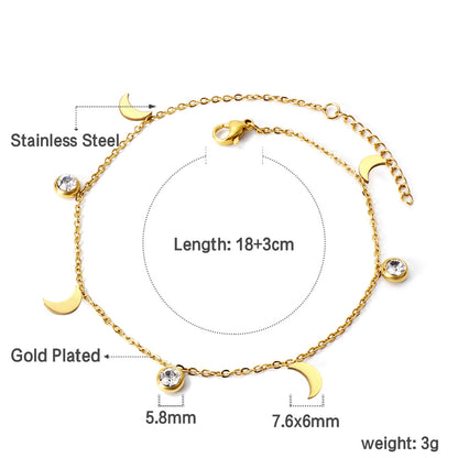Moon Diamond Loose Bracelet